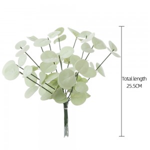 MW09919 Frühlingsneuer Stil PE Künstlicher Blumen-Eukalyptus-Blattstrauß für Heimdekoration, Hochzeitsdekoration