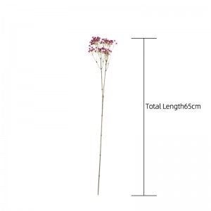 DY1-484 گرم، شہوت انگیز وڪرو مصنوعي گل هٿ سان ٺهيل ڪرسمس جپسوفلا گھر لاءِ محفوظ سجاوٽ