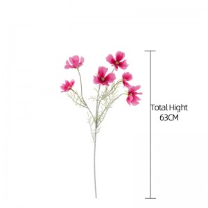 CL07001 Hot Sale European Primrose Artificial Silk Gesang Flower Pëlhurë Coreopsis Një kërcell për Dekorimin e Shtëpisë Deko Tavoline