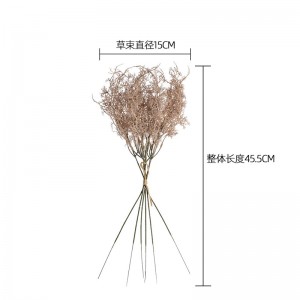 YC1083 Artificia Plant Bunch Plastic Artemisia Fog Long Handle for Wedding Home Hotel Office Decoration Flower Plant