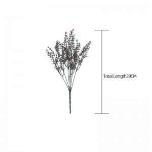 MW05556 Hot-selling Plastik Gypsophila artificial weeding ornamen bunga dekorasi