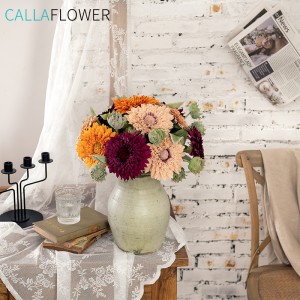 MW80001 Umetna roža, sončnica, tovarniška neposredna prodaja, okrasni cvetlični vrt, poročna dekoracija