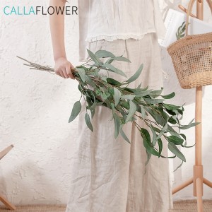 YC1066 Planta de flors artificials Fulles de salze Fons de paret de flors populars Flors i plantes decoratives