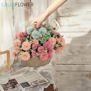 MW83116 Artificial Flower Bouquet Artificial Multilayer Dandelion Bundle New Design Wedding Supplies