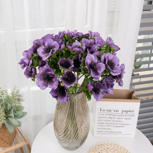 YC1065 Silk Purple 3-entloko-Camellia Branch for DIY Wedding Shower Centerpieces Amalungiselelo Party Tables decor