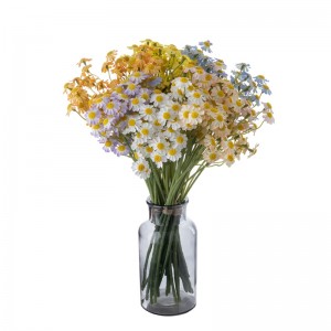 MW66002 Sutera Buatan Mini Bagus Susunan Bunga Kekwa Daisy Chamomile Chrysanthemum Buatan Tangan Untuk Hiasan Ruang Tamu Parti