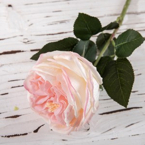 MW59902 Neues Design, künstliche Rose, fühlt sich echt an, einzelner Zweig, 6 Farben erhältlich, für Heimdekoration, Hochzeitsdekoration