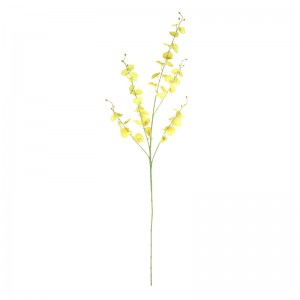 MW06731 Real Touch Artificial Flowers White Dendrobium Orchid Cymbidium Flower
