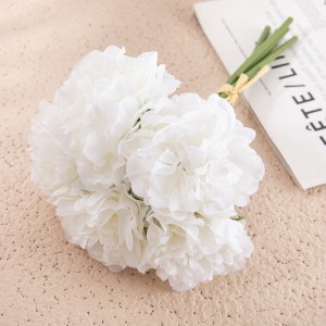 GF14921B Trang trí đám cưới Cắm hoa nhân tạo Bó hoa mẫu đơn cẩm tú cầu