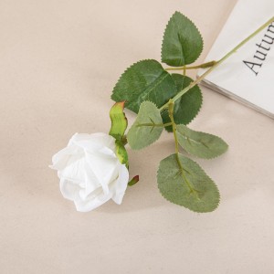 MW03340 Горячий новый дизайн Искусственный бархат Маленькая роза с одной веткой 8 цветов в наличии Домашняя вечеринка Свадебные украшения