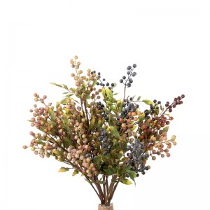 MW25589 Artificialis Flower Berry Summer Berry Branch Popular Christmas Picks Party Decoration