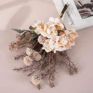 CF01006 Artificial Dandelion Hydrangea Bouquet New Design Decorative Flowers and Plants