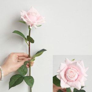 MW59995 Kunstige blomster Ekte Touch Rose Stengel For Bryllupsfest Hjem Dekorasjon