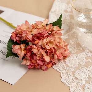 MW52666 Partihandel Silk Hortensior bröllop konstgjord blomma som gåva Arrangemang dekoration
