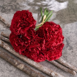 DY1-402 ຄຸນະພາບການຕົບແຕ່ງ peony Carnation ສໍາຜັດກັບເຄື່ອງປະດັບດອກໄມ້ວັນຄຣິດສະມາດ