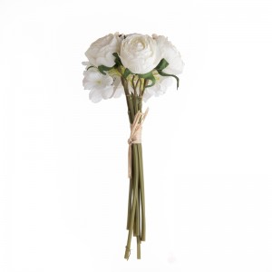 MW83516Buchet de flori artificiale HortensieCadou de Ziua ÎndrăgostițilorFoare decorativă