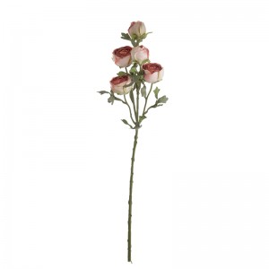 DY1-4479 Maua Bandia Ranunculus Vituo Maarufu vya Harusi