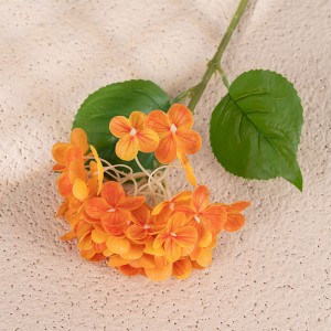 MW96002 რეალური შეხებით მოხდენილი ჰორტენზია ღეროს ხელოვნური ყვავილებით საქორწილო ცენტრისთვის წვრილმანი ყვავილების დეკორი სახლის დეკორაცია