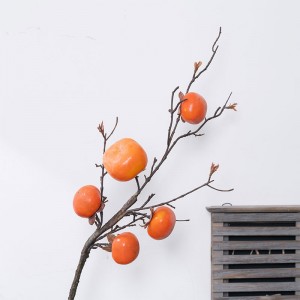 MW25582 Mini fruta artificial Natrual Touch Pomegranate para decoração de Natal