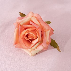 MW07301 Mini Rose Oríkĕ Flower Awọn olori Oríkĕ Stemless Roses fun Igbeyawo Awọn ohun ọṣọ DIY Crafts