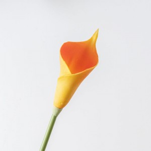 MW01512 Polykromatisk casablanca lilys ekte kunstige blomster calla arrangement dekorativt