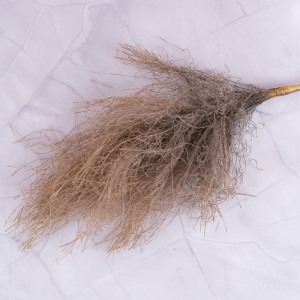MW89004 ပန်းအတု ကျူမြက် Faux Pampas Grass Whiskers for Wedding Flowers Home Table Boho Decor