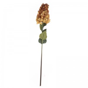 MW52706 Artificial Flower Stof Toerfoarmige Hydrangea Single Length 88cm foar Wedding Decoration