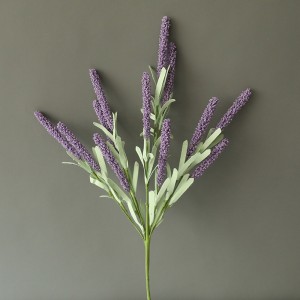 MW09903 Grosir Handmeade Pastoral Lavender Bush susunan kembang hiasan imah jieunan