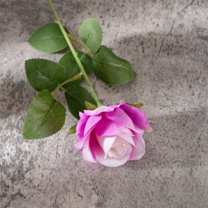 MW03339 Handmeade umjetni cvijet ruže od svile u spreju za zidnu dekoraciju doma