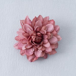 MW07304 Artificial Dahlia Flower Head Silk Flower Adona Garland DIY Wreath na'urorin don Bikin Gida Gidan Ado