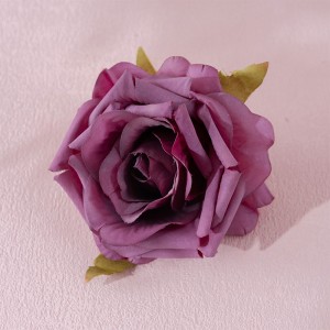 MW07301 Mini Rose têtes de fleurs artificielles Roses artificielles sans tige pour les décorations de mariage artisanat bricolage