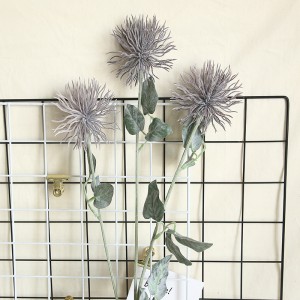 MW53471 Artificial flower Wholesale christmas Sea Urchin Flocking decoration