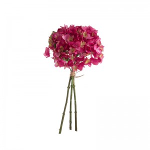 MW24901 කෘතිම මල් කළඹක් Hydrangea Hot Selling Valentine's Day තෑග්ග අලංකාර මල් සහ පැල මංගල මල් කළඹ
