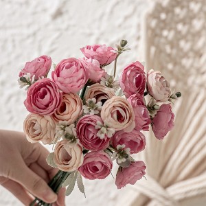 MW83113 Artificial Flower Bouquet Rose Popular Valentine’s Day gift Silk Flowers