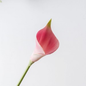 MW01512 Polychromatic casablanca Lilys ផ្កាសិប្បនិម្មិតពិតប្រាកដ calla ការរៀបចំតុបតែង