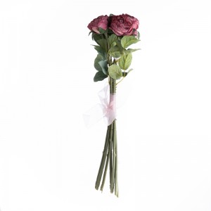 MW83512 Artificial Flower Bouquet အရောင်းရဆုံး ပန်းအလှဆင်ပန်းပွင့် အမှတ်တရ နောက်ခံပုံ