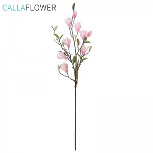 DY1-1868 Ρεαλιστικά μαζικά τεχνητά λουλούδια Magnolia Πολλαπλές επιλογές χρωμάτων για διακόσμηση κήπου για πάρτι στο σπίτι