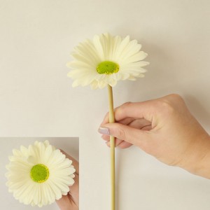 MW01513 Hot Sale Simulation Bulk Home Artificial Pu Daisy Single Stem Day Day's Day Decoration Home