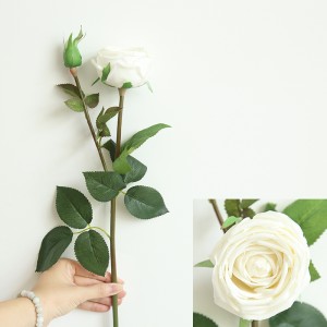 MW59991 goedkoop Warm uitverkoping kunsmatige roos dekoratiewe blomblom vir trou versiering