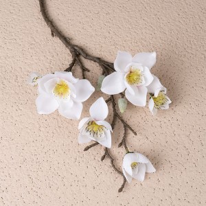 YC1025 Professional Franlica o singură floare de magnolie vază cu flori artificiale pentru decorarea nunții