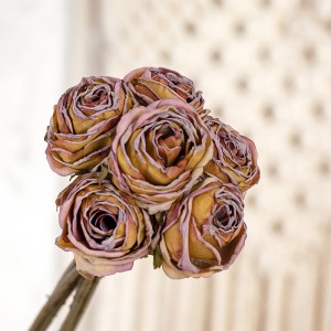 MW66786 शादी का सजावटी गुलाब का गुलदस्ता, फूल कृत्रिम गुलाब का गुलदस्ता