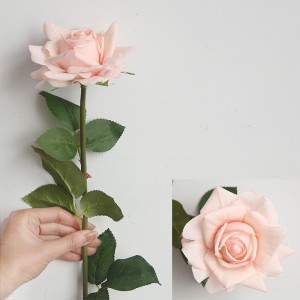 MW59995 Dirbtinės gėlės Real Touch Rose Stem, skirtos vestuvių vakarėlio namų dekoravimui