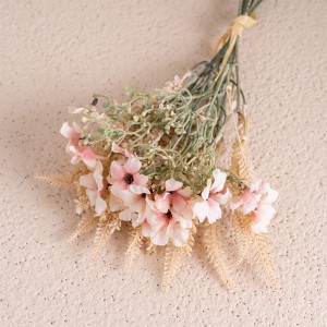 DY1-4389 Veleprodaja umjetnog mini buketa sušenog divljeg cvijeća i biljaka