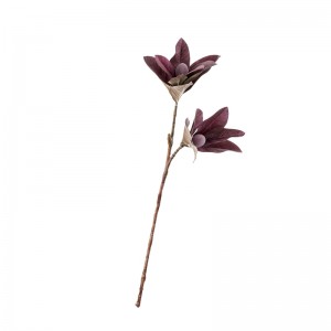 MW69509 Mākslīgo ziedu magnolijas lapas un augļiAugsta kvalitāteDekoratīvie ziedi un augi ballīšu dekorēšana