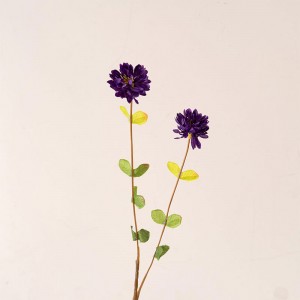 YC1109 Voninkazo artifisialy Silk Chrysanthemum Daisy Voninkazo misy taho ho an'ny zaridaina an-trano latabatra afovoany haingo