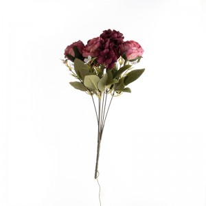 MW83514 okooko osisi artificial bouquetHydrangeaRanunculus ọnụ ala ịchọ mma ifuru bridal bouquet