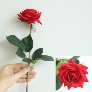 MW60000 चीन कृत्रिम फूलहरू कृत्रिम वास्तविक स्पर्श विवाह गुलाब फूल कृत्रिम