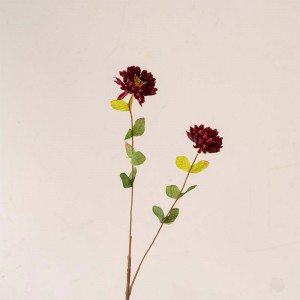 YC1109 Voninkazo artifisialy Silk Chrysanthemum Daisy Voninkazo misy taho ho an'ny zaridaina an-trano latabatra afovoany haingo
