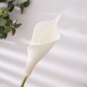 Fleurs artificielles de lys calla, fourniture artisanale, décoration de festival, de fête de mariage, prix d'usine, MW01511