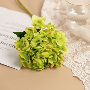 MW52666 Veleprodaja svilenih hortenzij, poročna umetna roža kot darilo, dekoracija aranžmajev